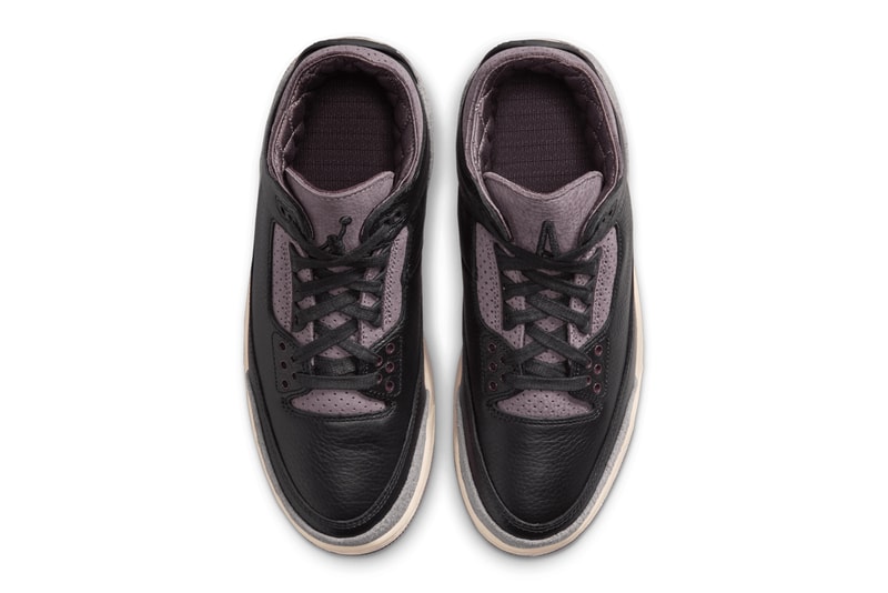 A Ma Maniére x Air Jordan 3 最新聯名配色「Black/Violet Ore」正式發佈