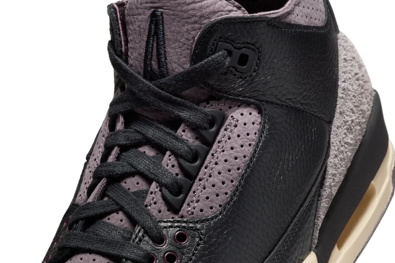 A Ma Maniére x Air Jordan 3 最新聯名配色「Black/Violet Ore」正式發佈