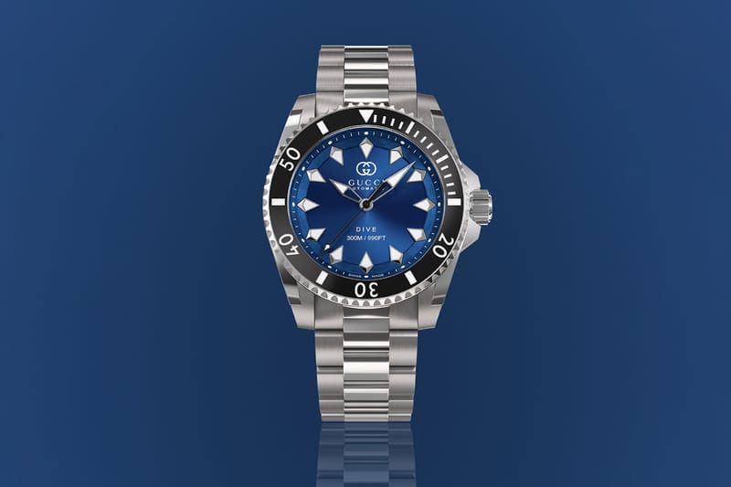 GUCCI DIVE 最新自動潛水腕錶正式發佈