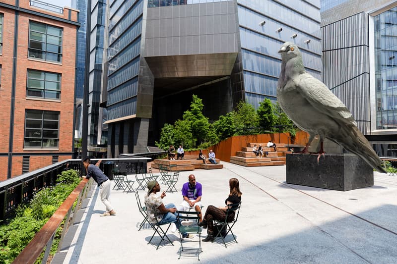 這隻巨型「鴿子」為何出現在紐約 High Line?