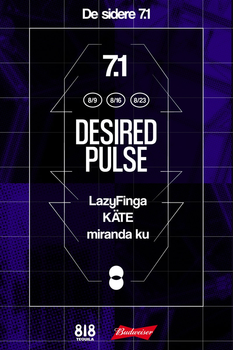 台灣新興選貨店舖 De sidere7.1 打造全新音樂派對「Desired Pulse」