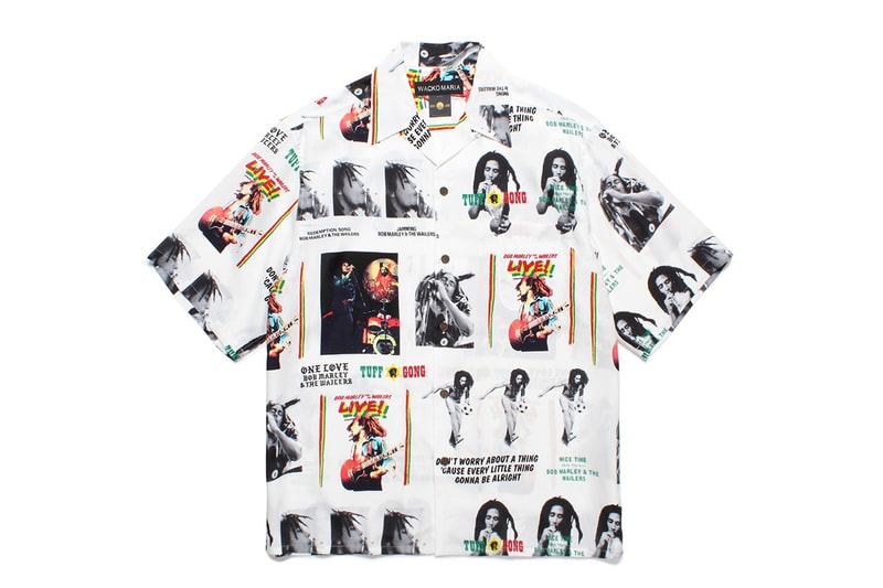 WACKO MARIA x Bob Marley 全新聯乘系列正式登場