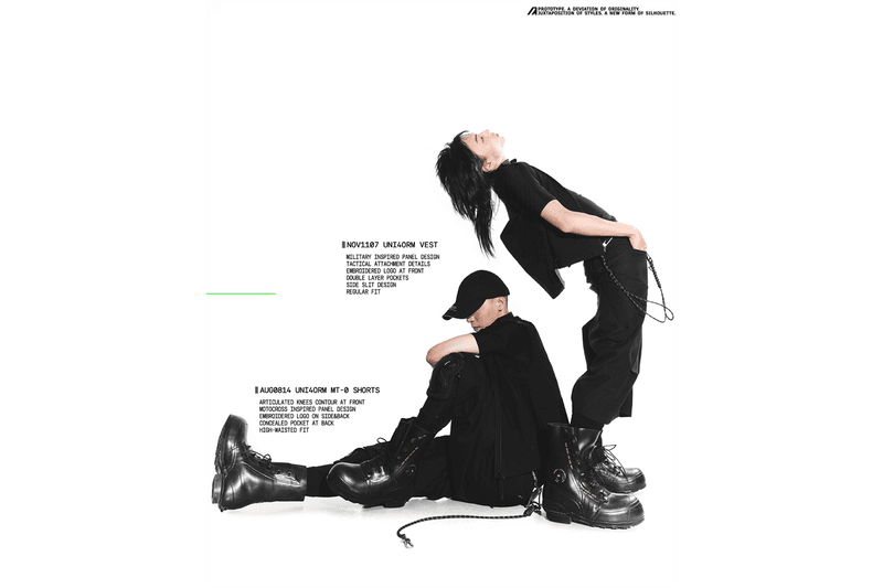 PROTOTYP 全新膠囊系列「UNI4ORM」正式登場