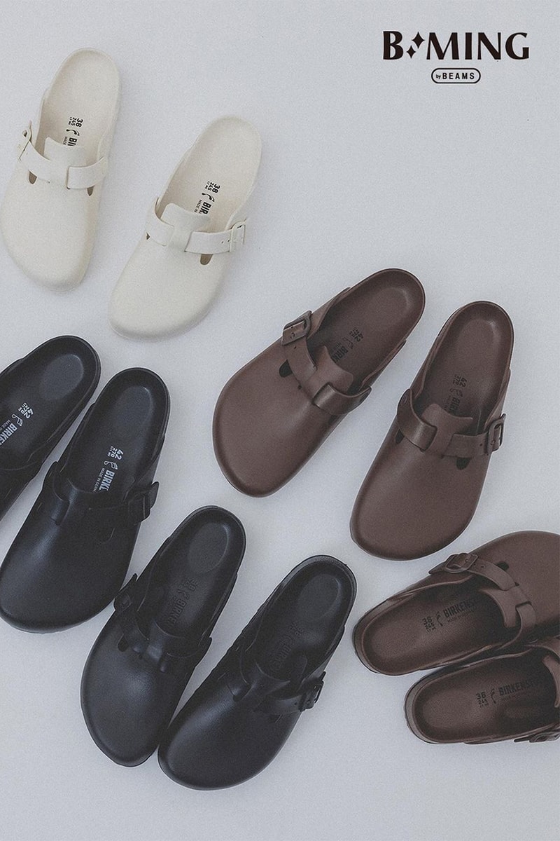Birkenstock 正式推出 BEAMS 全新限定鞋款