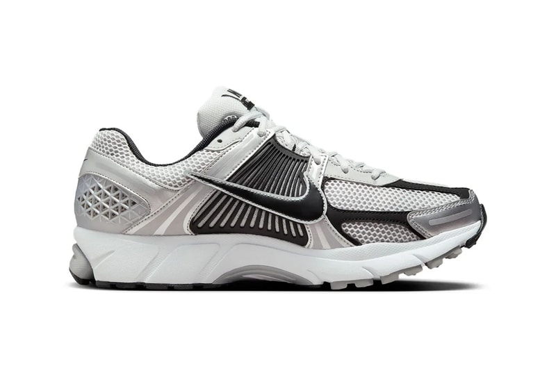 Nike Zoom Vomero 5 全新配色「Metallic Silver/Black」官方圖輯正式發佈