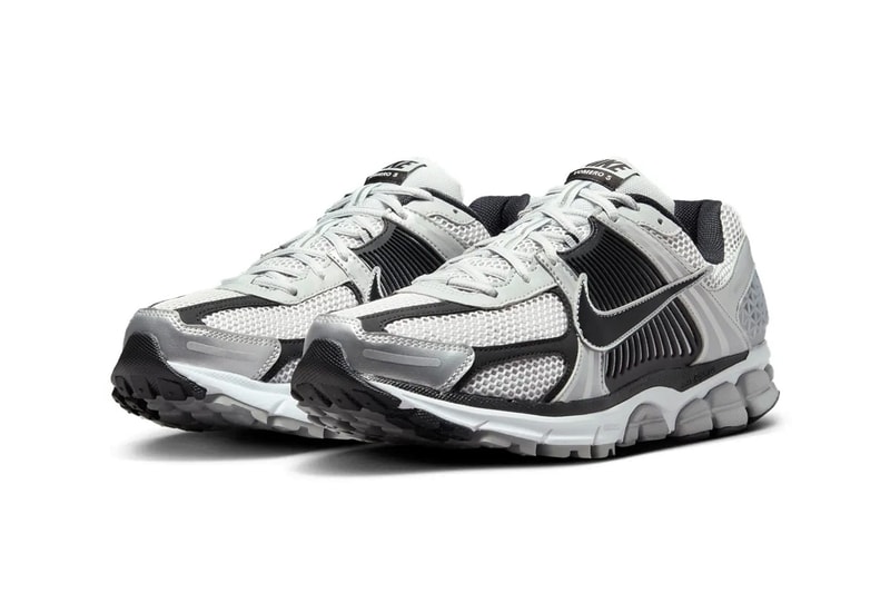 Nike Zoom Vomero 5 全新配色「Metallic Silver/Black」官方圖輯正式發佈