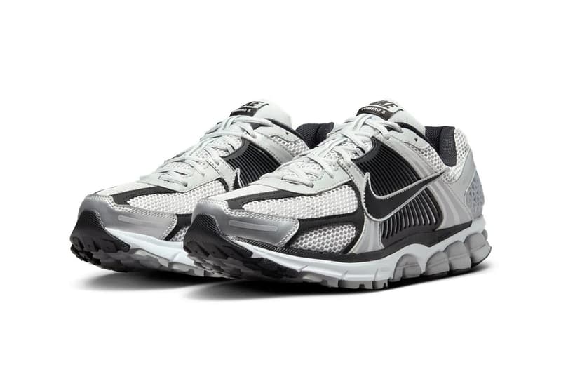 Nike Zoom Vomero 5 全新配色「Metallic Silver/Black」官方圖輯正式發佈