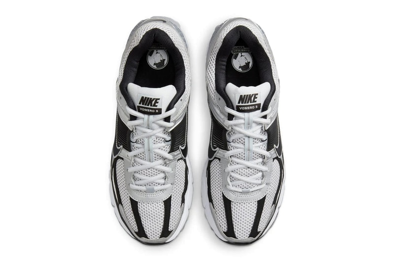 Nike Zoom Vomero 5 全新配色「Metallic Silver/Black」官方圖輯正式發佈