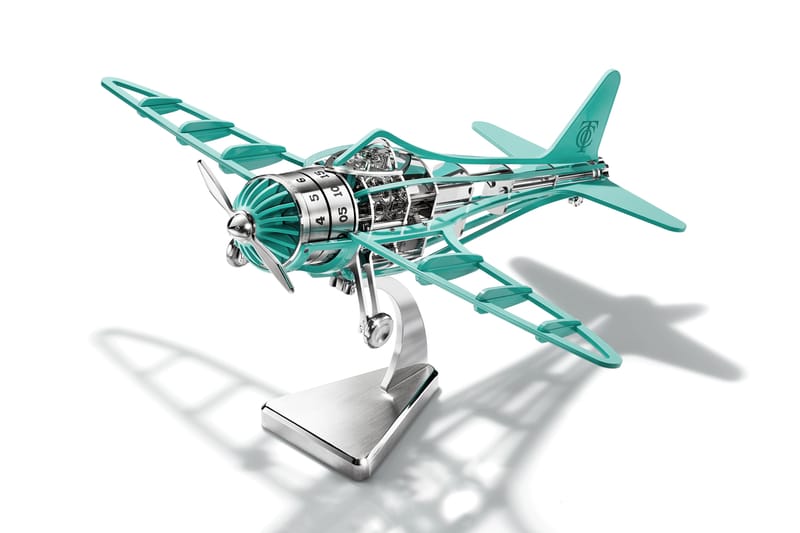 Tiffany & Co. 推出要價 $42,000 美元「飛機」造型時鐘