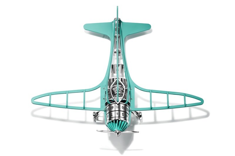 Tiffany & Co. 推出要價 $42,000 美元「飛機」造型時鐘