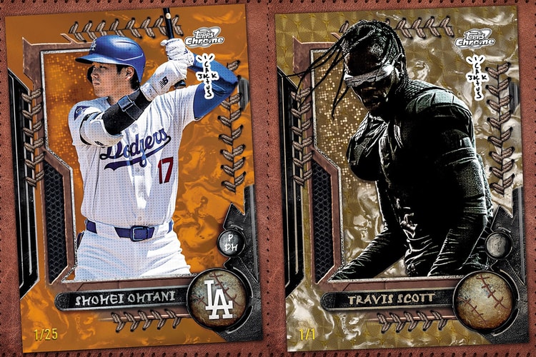 Topps 攜手 Cactus Jack 打造 Travis Scott、大谷翔平限量棒球卡牌