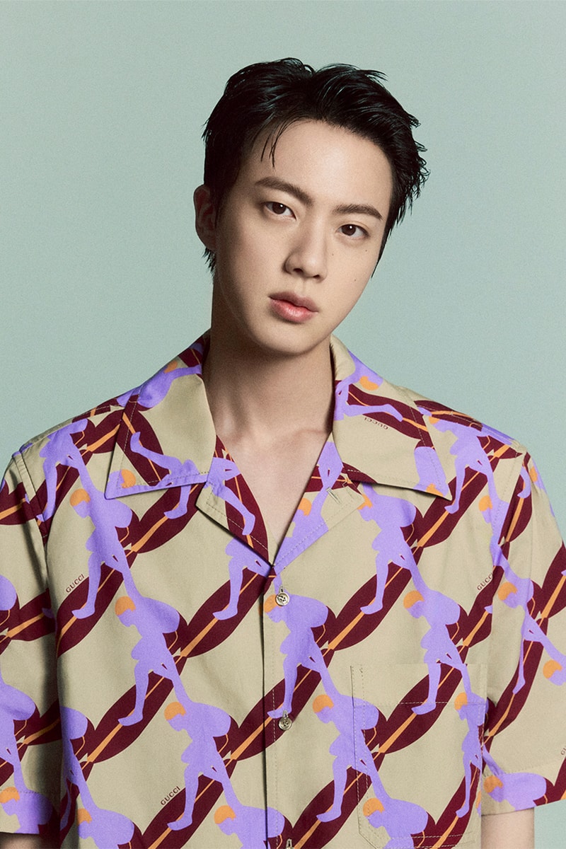 GUCCI 正式宣佈 BTS 成員 Jin 成為新任全球品牌大使