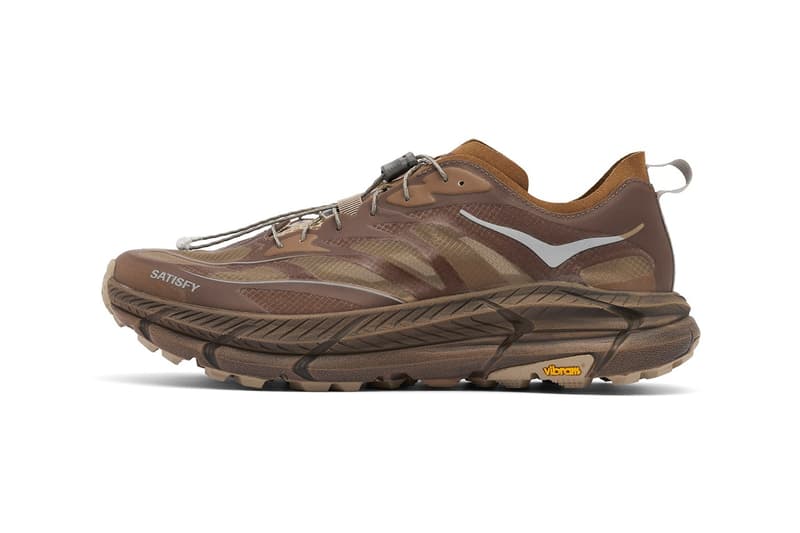 HOKA 攜手 SATISFY 打造全新聯乘越野跑鞋