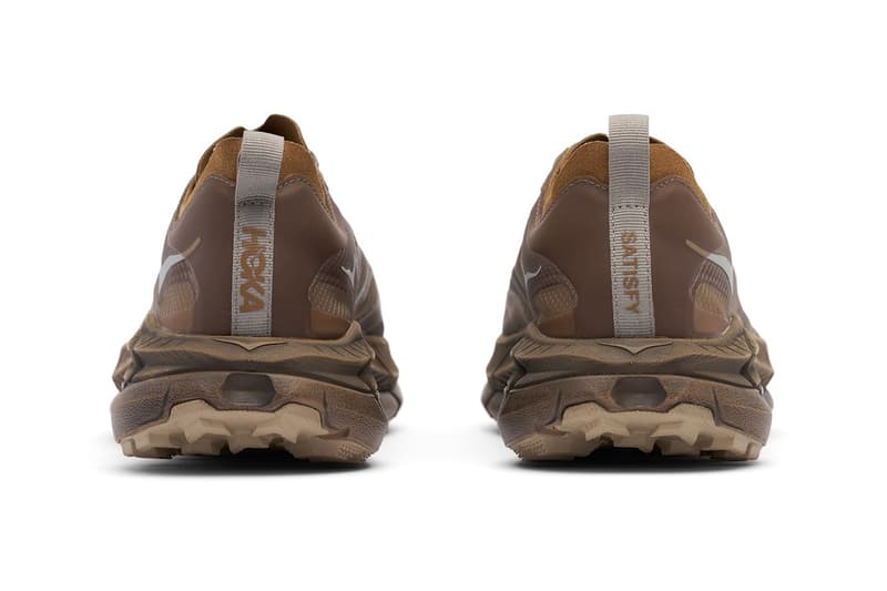 HOKA 攜手 SATISFY 打造全新聯乘越野跑鞋