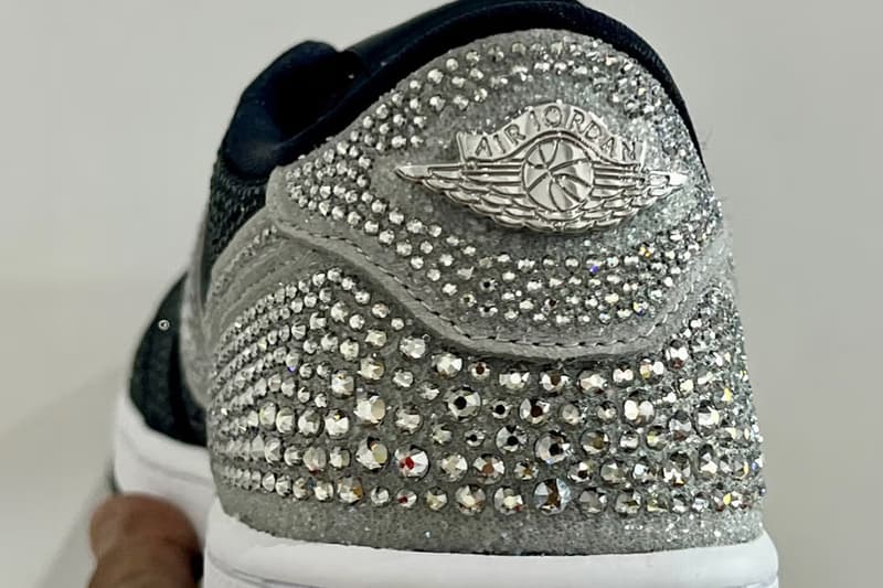 率先近賞 Swarovski x Air Jordan 1 Low 全新聯名鞋款
