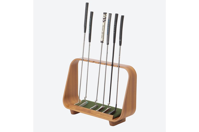 清永浩文攜手 Tendo Mokko 推出全新高爾夫球推桿架「Putter Rack」