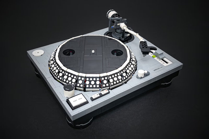 LEGO Ideas 粉絲創意提案高度還原 Technics 黑膠唱機「SL-1200 MK2」