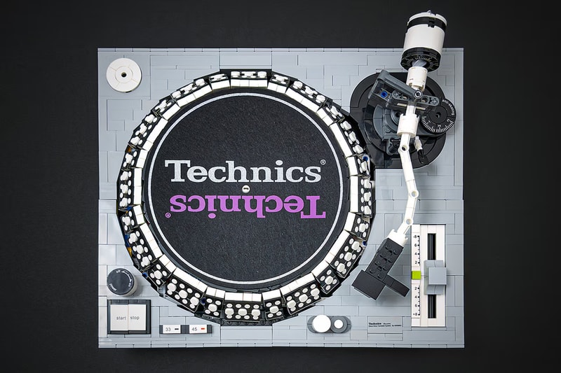 LEGO Ideas 粉絲創意提案高度還原 Technics 黑膠唱機「SL-1200 MK2」