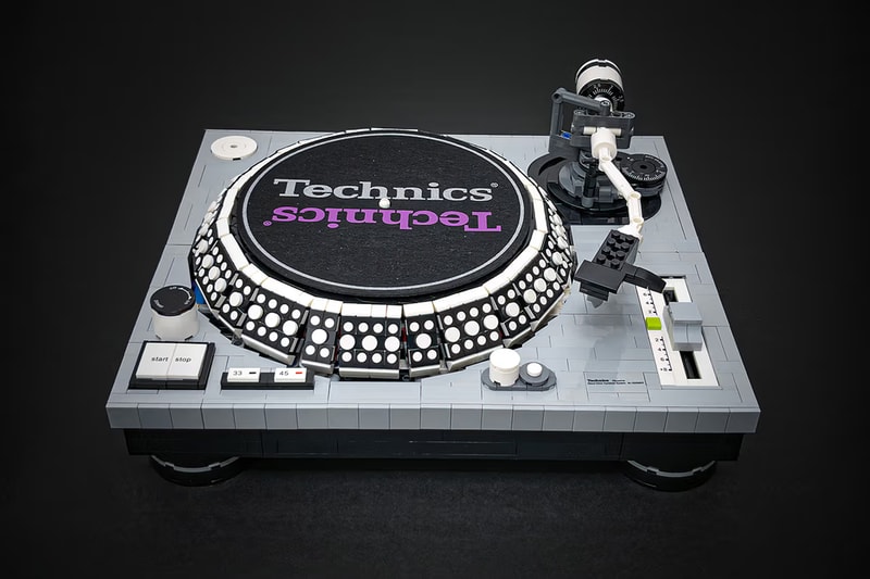 LEGO Ideas 粉絲創意提案高度還原 Technics 黑膠唱機「SL-1200 MK2」