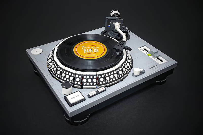 LEGO Ideas 粉絲創意提案高度還原 Technics 黑膠唱機「SL-1200 MK2」