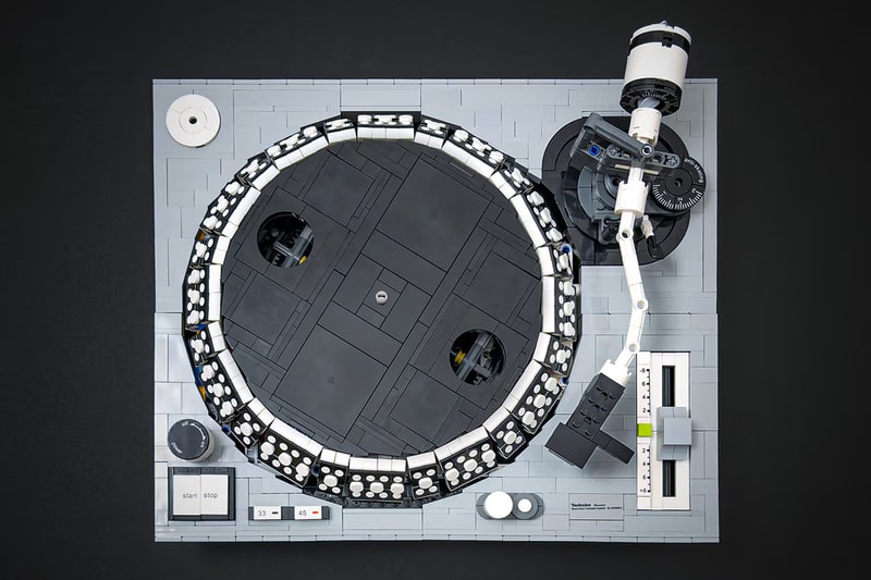 LEGO Ideas 粉絲創意提案高度還原 Technics 黑膠唱機「SL-1200 MK2」