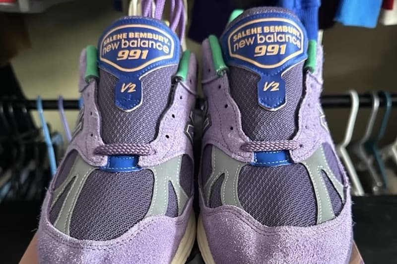 Salehe Bembury x New Balance 991v2 最新聯名配色「Colors Be The Palette」亮相