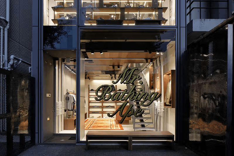 率先走進 A BATHING APE®️ 首間東京概念店舖「BAPE THINK」