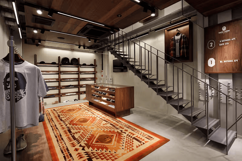 率先走進 A BATHING APE®️ 首間東京概念店舖「BAPE THINK」