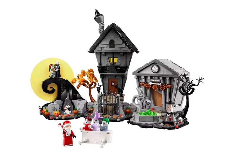 LEGO IDEAS 正式推出《聖誕夜驚魂/怪誕城之夜》全新積木模型套裝