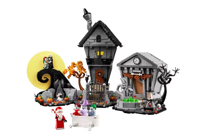 LEGO IDEAS 正式推出《聖誕夜驚魂/怪誕城之夜》全新積木模型套裝