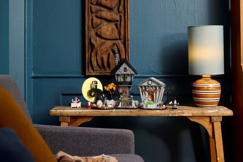 LEGO IDEAS 正式推出《聖誕夜驚魂/怪誕城之夜》全新積木模型套裝