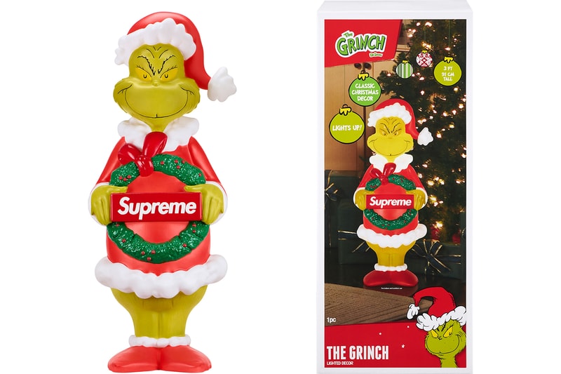 聯名重訓架、黑膠唱片機、薩克斯風！Supreme 2024 秋冬系列「配件」完整公開