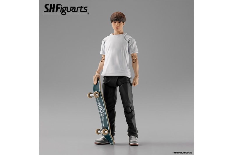 身穿白衣黑褲造型，S.H.Figuarts 正式推出堀米雄斗可動人偶