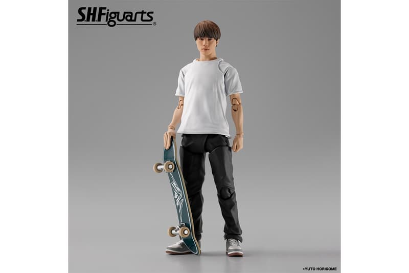 身穿白衣黑褲造型,S.H.Figuarts 正式推出堀米雄斗可動人偶