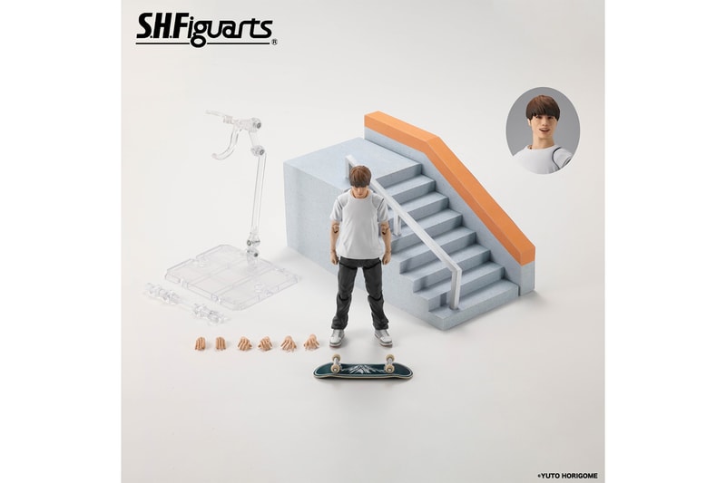 身穿白衣黑褲造型，S.H.Figuarts 正式推出堀米雄斗可動人偶