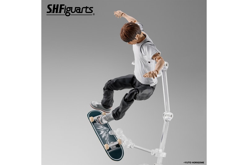 身穿白衣黑褲造型，S.H.Figuarts 正式推出堀米雄斗可動人偶