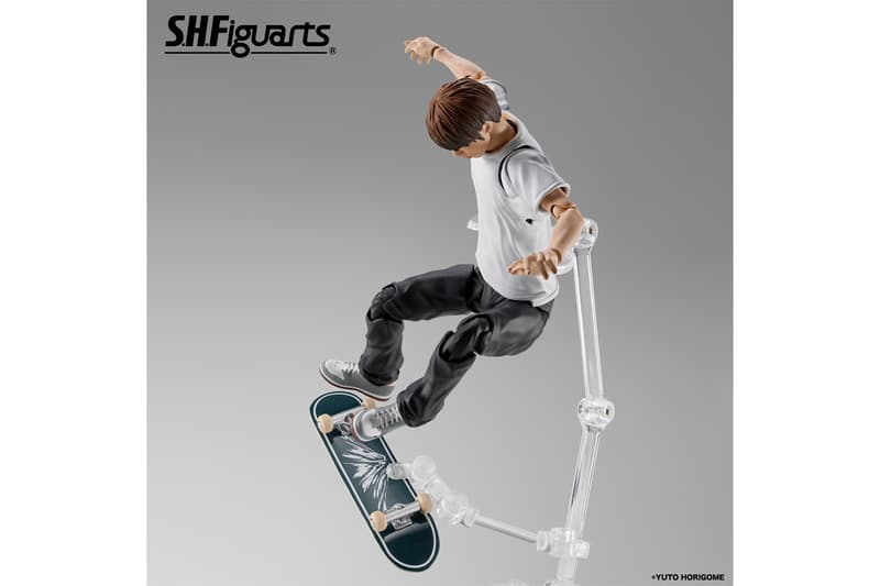 身穿白衣黑褲造型,S.H.Figuarts 正式推出堀米雄斗可動人偶