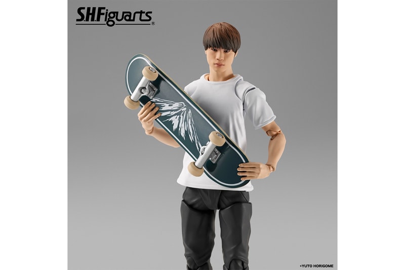 身穿白衣黑褲造型，S.H.Figuarts 正式推出堀米雄斗可動人偶