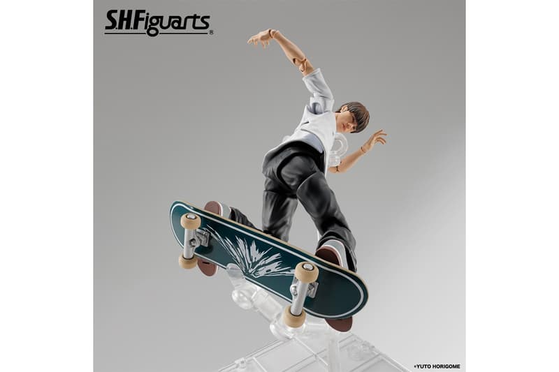 身穿白衣黑褲造型,S.H.Figuarts 正式推出堀米雄斗可動人偶