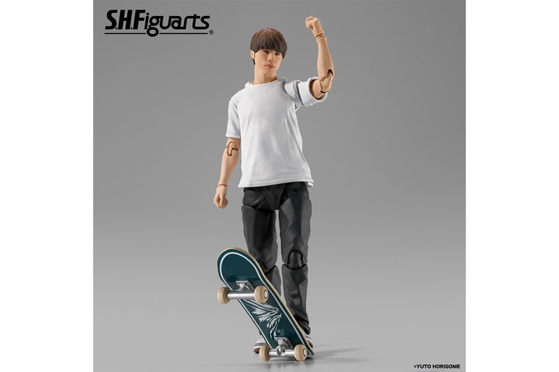 身穿白衣黑褲造型，S.H.Figuarts 正式推出堀米雄斗可動人偶