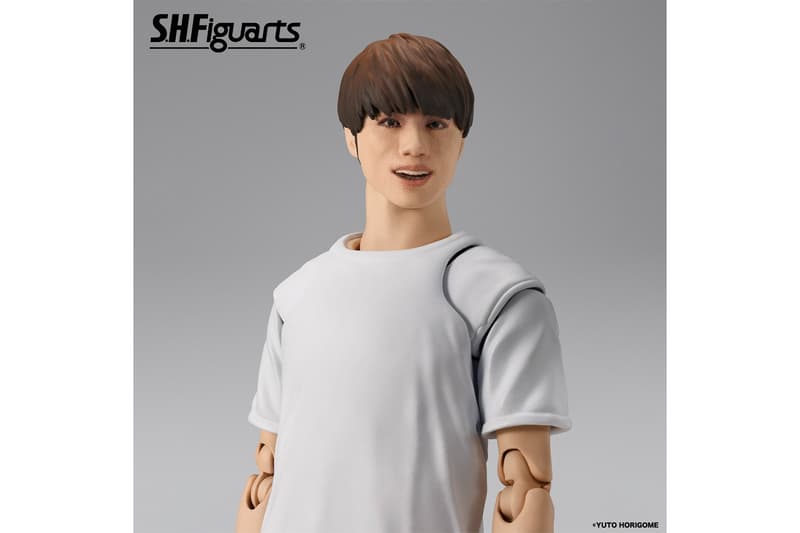身穿白衣黑褲造型,S.H.Figuarts 正式推出堀米雄斗可動人偶