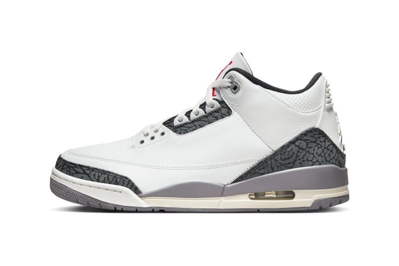 Air Jordan 3 全新配色「Cement Grey」官方圖輯、發售情報正式公開