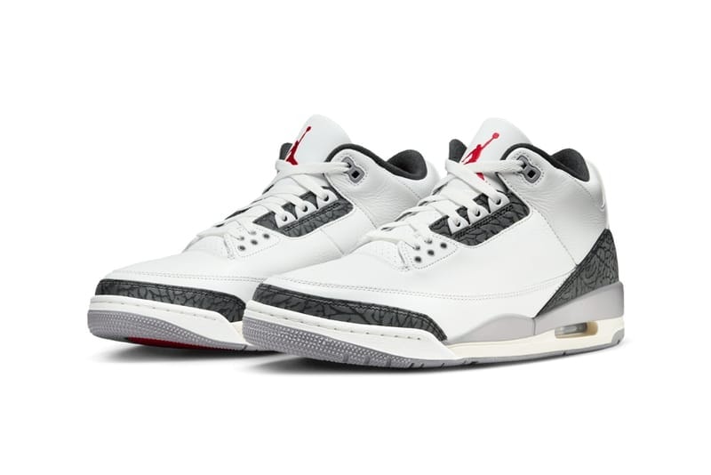 Air Jordan 3 全新配色「Cement Grey」官方圖輯、發售情報正式公開