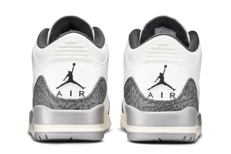 Air Jordan 3 全新配色「Cement Grey」官方圖輯、發售情報正式公開