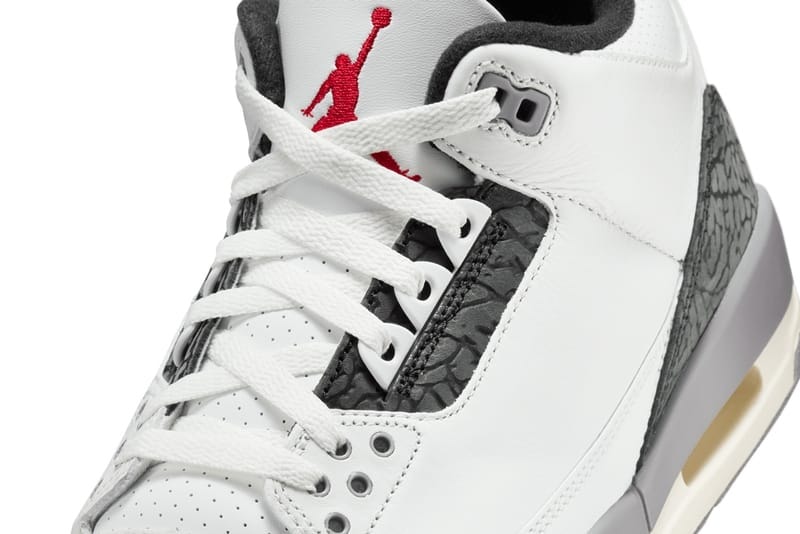 Air Jordan 3 全新配色「Cement Grey」官方圖輯、發售情報正式公開