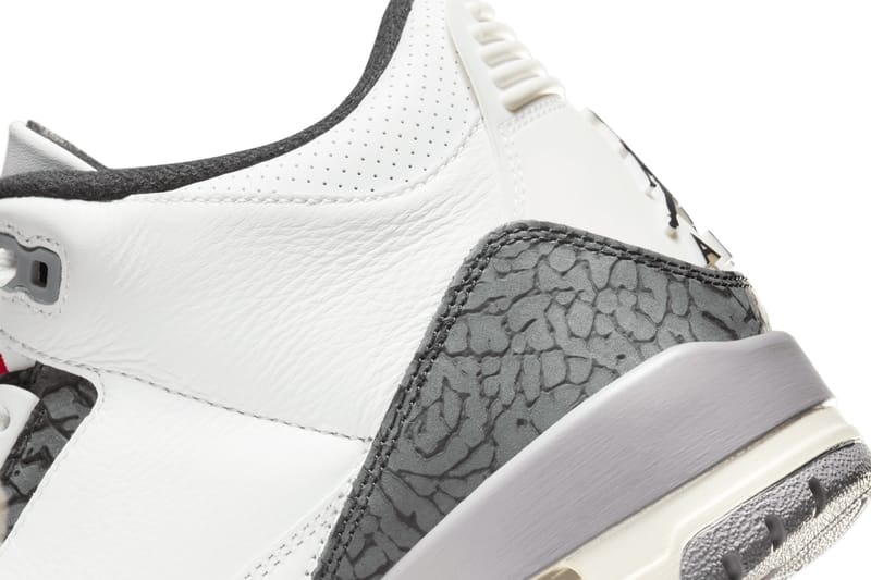 Air Jordan 3 全新配色「Cement Grey」官方圖輯、發售情報正式公開