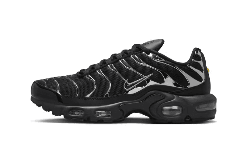 近賞 Nike Air Max Plus 最新配色「Black/Metallic Silver」官方圖輯