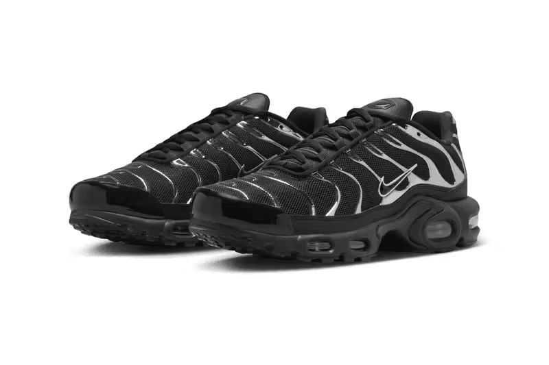 近賞 Nike Air Max Plus 最新配色「Black/Metallic Silver」官方圖輯
