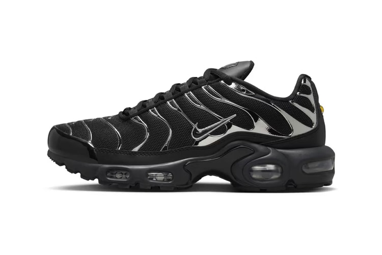 近賞 Nike Air Max Plus 最新配色「Black/Metallic Silver」官方圖輯