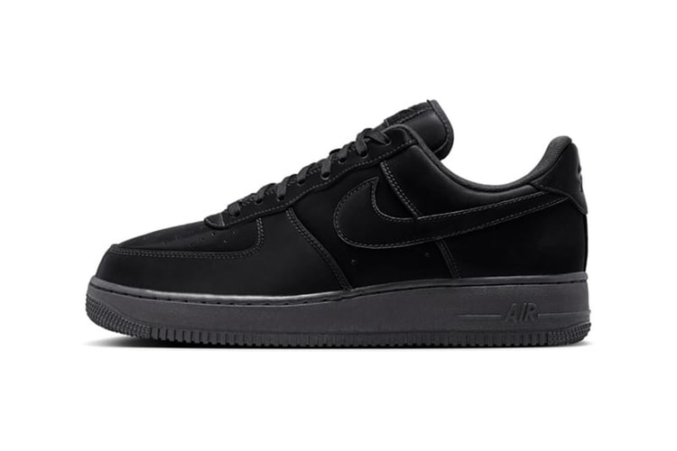 Nike Air Force 1 Low 全新配色「Vanta Black」官方圖輯正式發佈